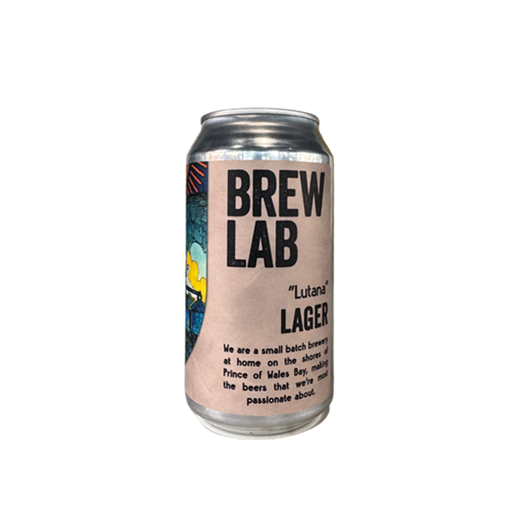 Labnlager Brew Lab Brewery Can Lutana Lager | Tasmanian Hamper Co