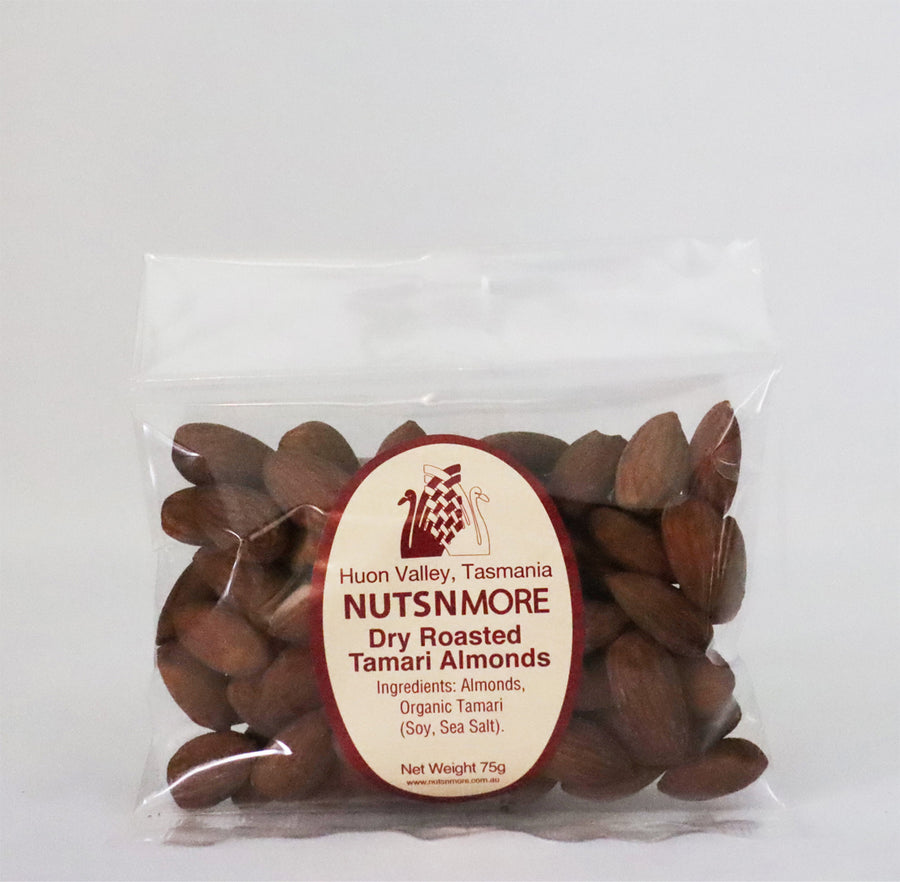 Nutsnmore Dry Roasted Tamari Almonds 75g