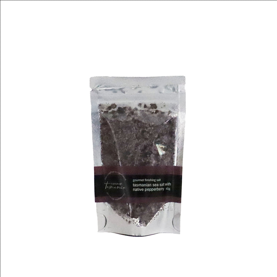 Pinch of Tasmania Sea Salt with Pepperberry 40g