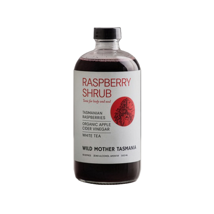 Wild Mother Raspberry Shrub 500ml